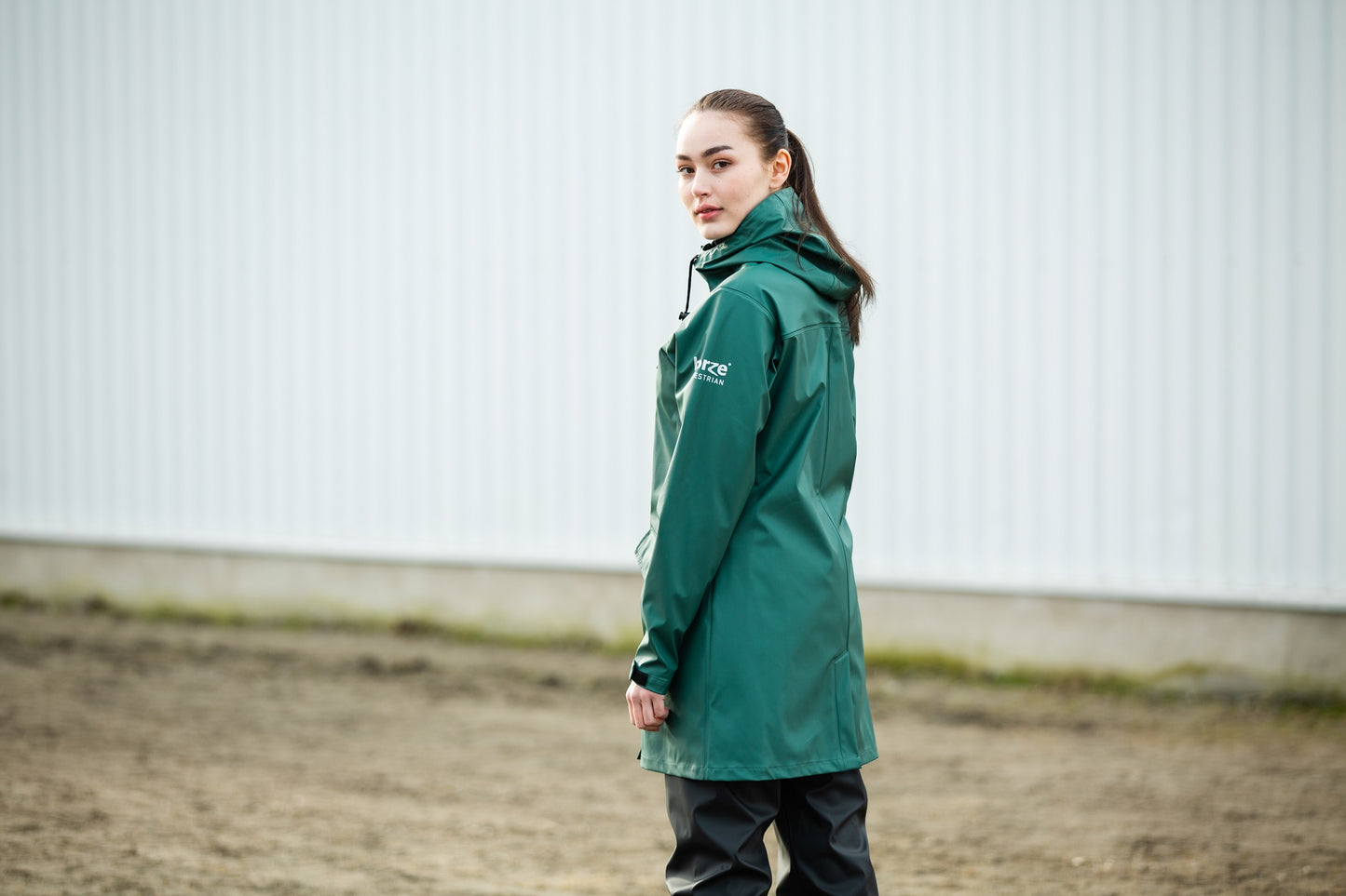 Horze Billie PU-Regenjacke