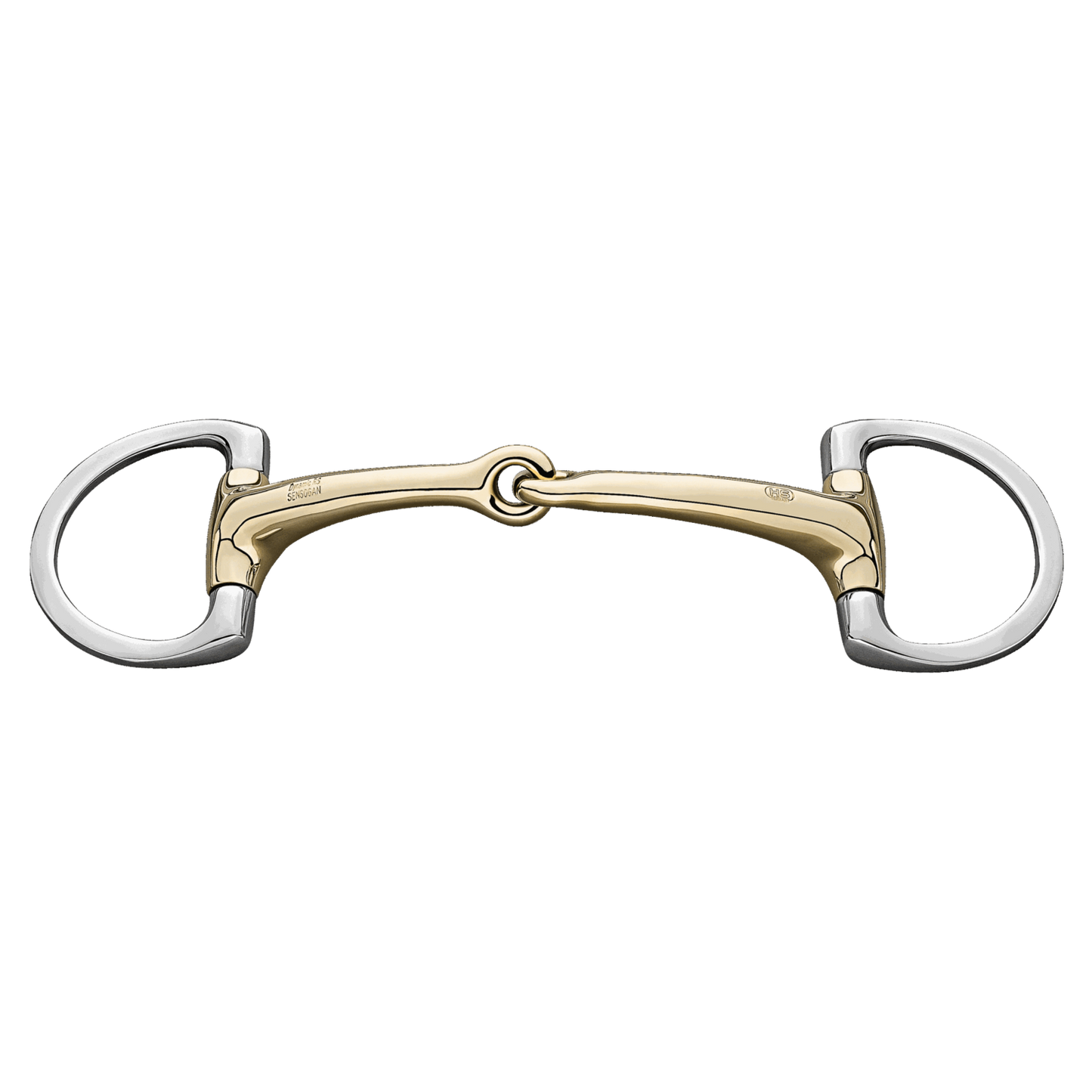 Sprenger Dynamic RS Olivenkopf Unterlegtrense mit D-förmigem Ring 14 mm Sensogan