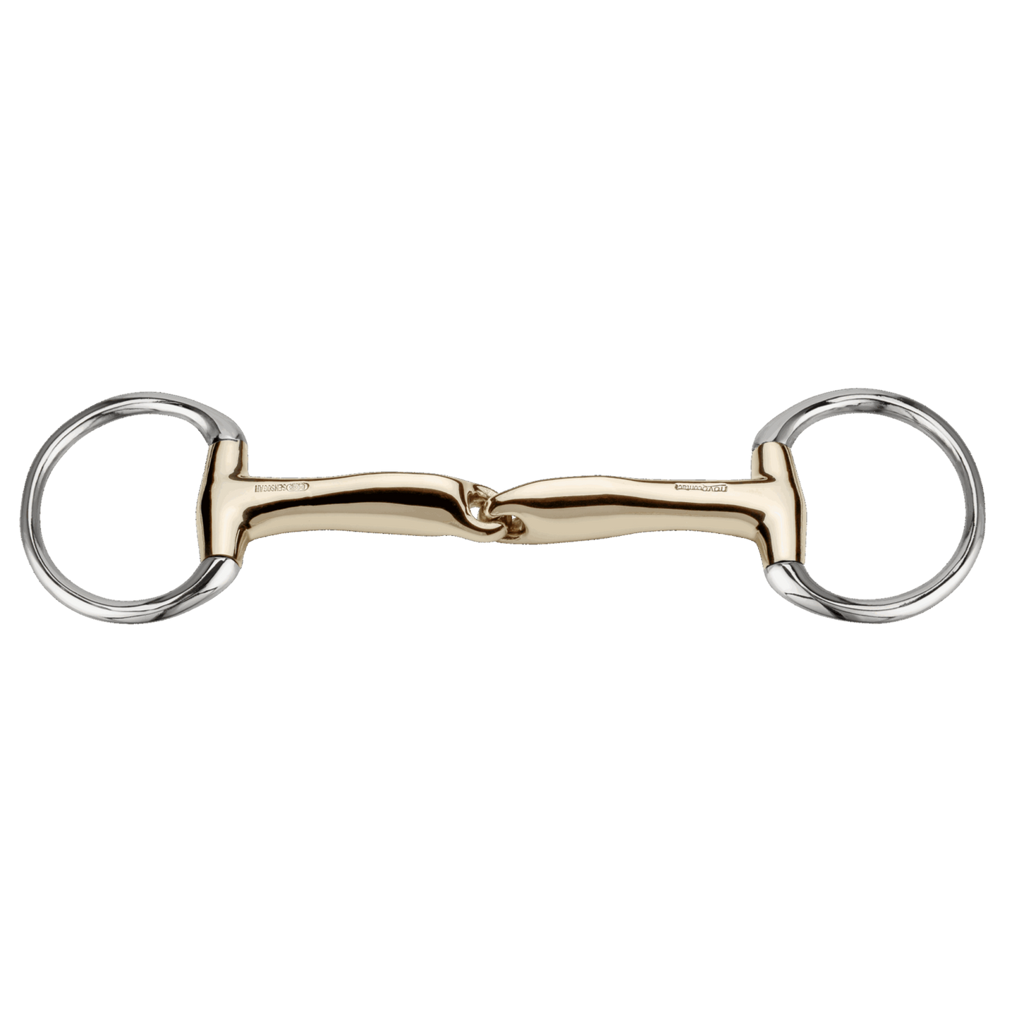 Sprenger novocontact Olivenkopf Unterlegtrense 14 mm einfach gebrochen Sensogan