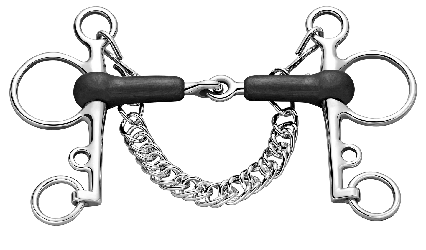 Sprenger Gummi-Pelham 18 mm mit langem Unterzug Edelstahl rostfrei