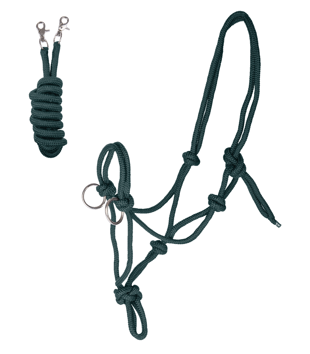 Waldhausen Knotenhalfter mit Zügel durch die Snap-Karabiner abnehmbar