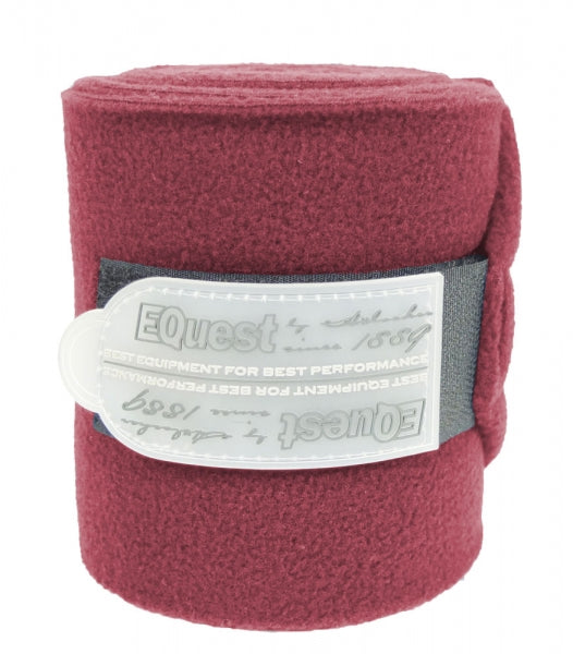 EQuest Bandagen ALPHA FLEECE - Regular Set (4er inkl. Tasche) in vielen Farben