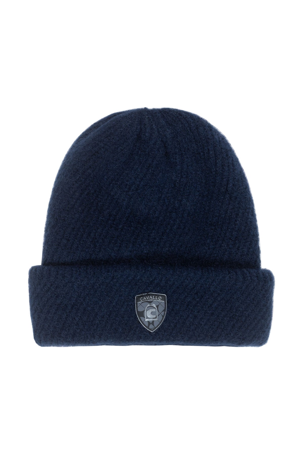 Cavallo CAVALDEONA Strickmütze – Querrippenmuster mit Fleece-Futter