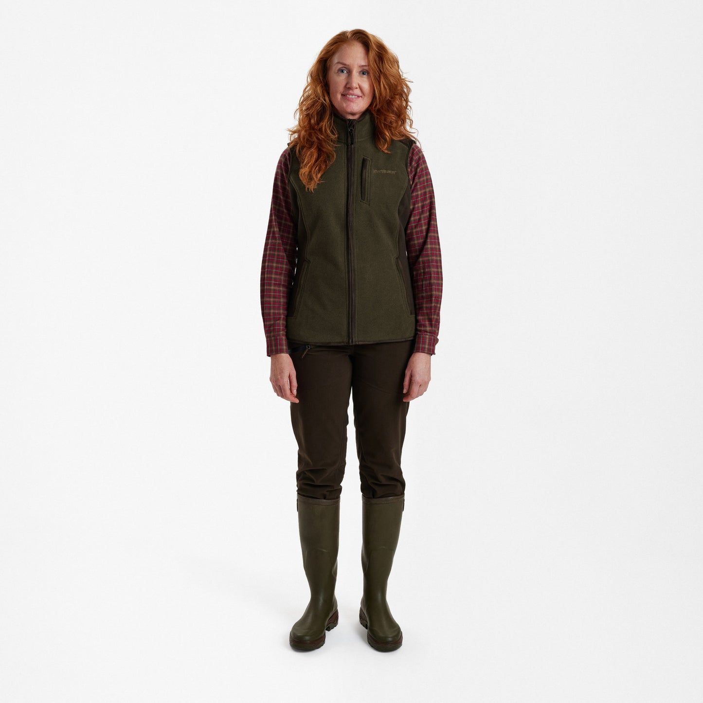 Deerhunter Lady Pam Bonded Fleeceweste, Outdoorweste