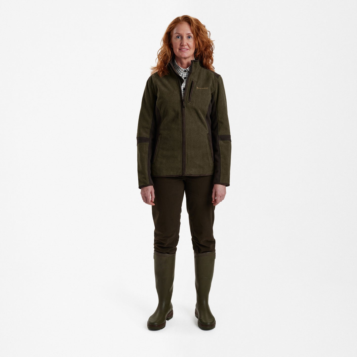 Deerhunter Lady Pam Bonded Fleecejacke, Damen Fleecejacke