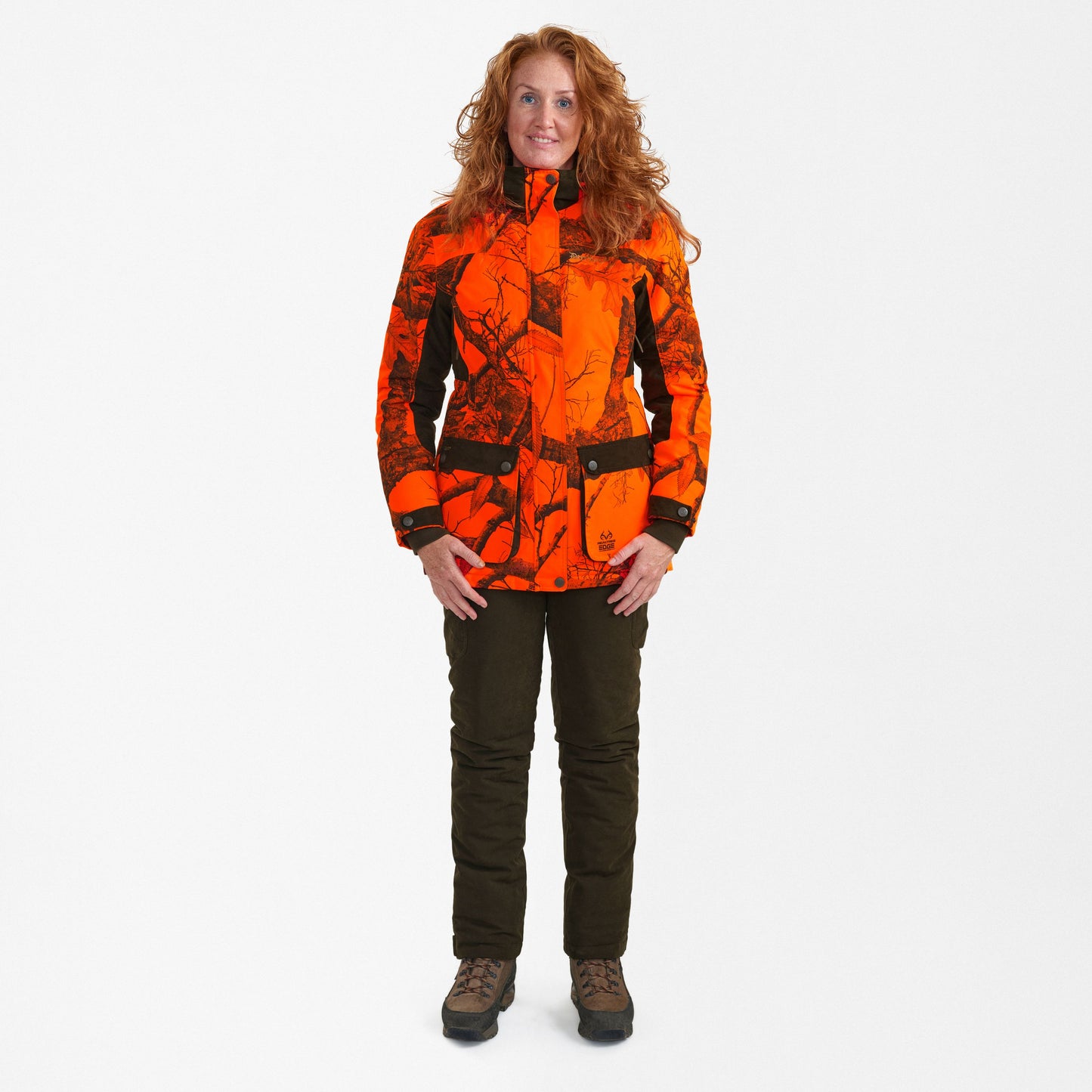 Deerhunter Lady Eagle Winterjacke, Damen Winterjacke in Orange