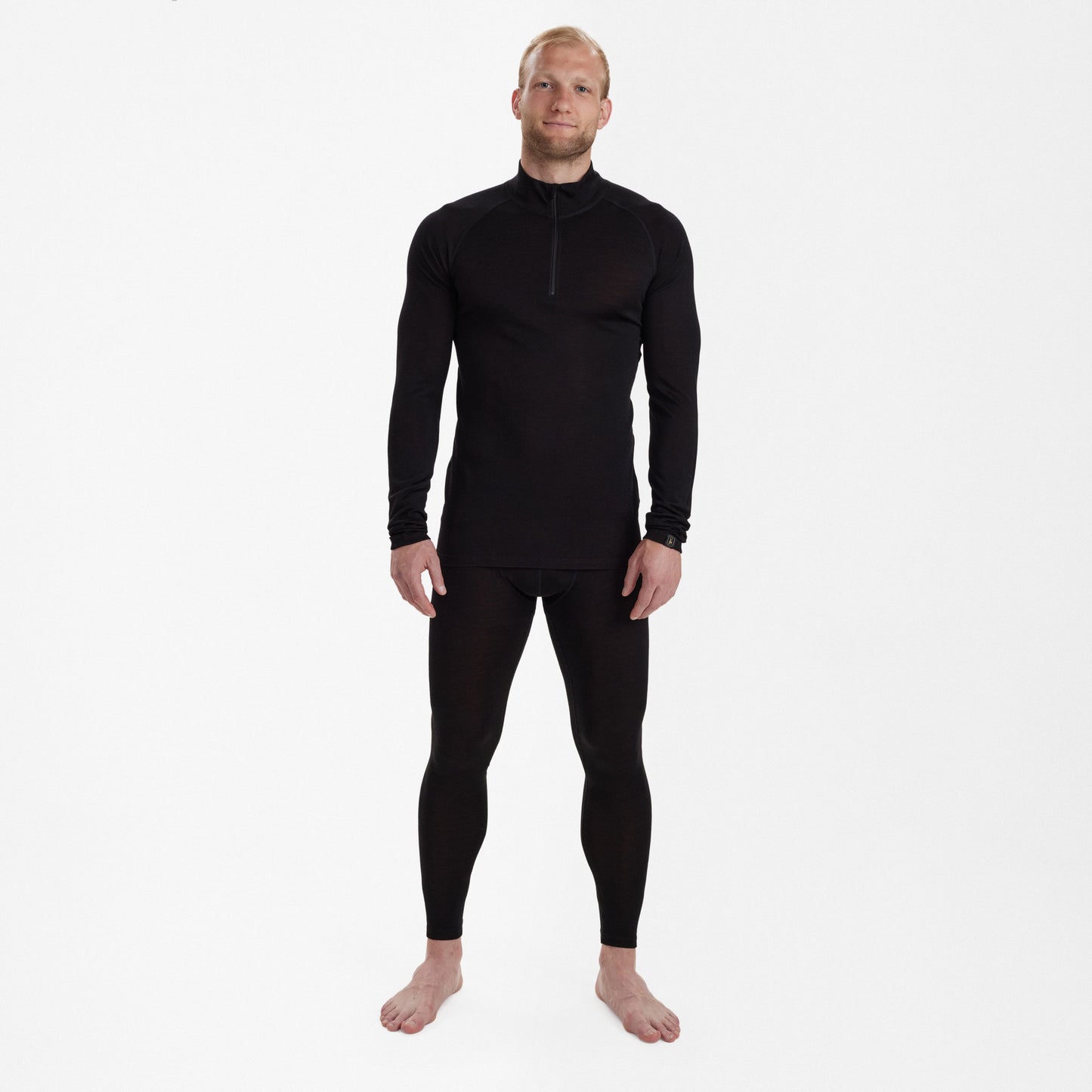 Deerhunter Quinn Merino-Unterhemd mit 1/2-Reißverschluss, Herren