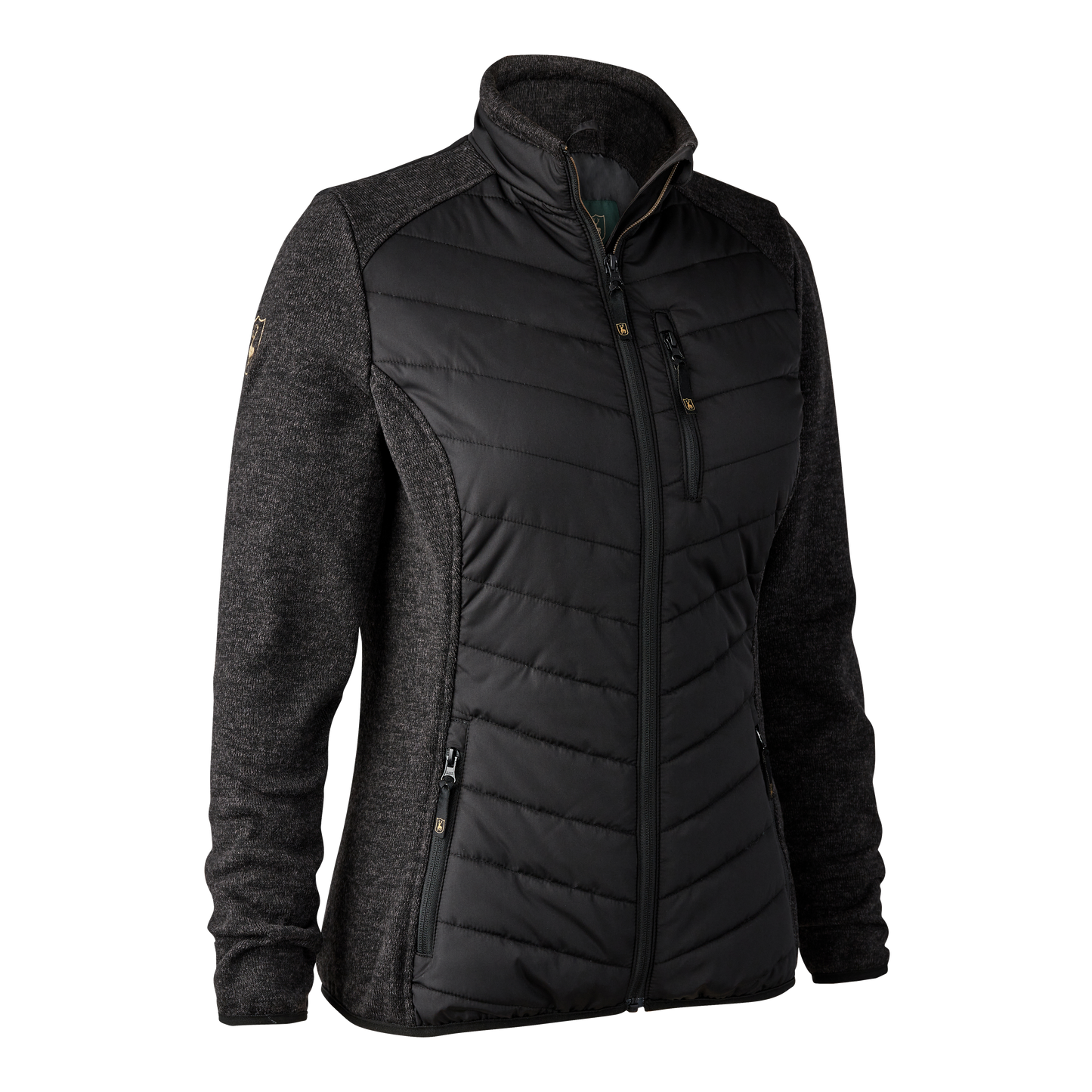 Deerhunter Lady Caroline Wattierte Jacke, Damen Jacke in schwarz