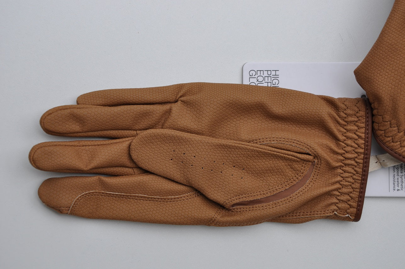 Hirzl Reithandschuhe EQUESTRIAN schwarz und braun
