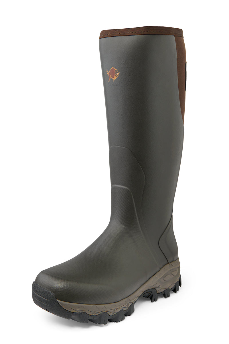Gateway1 Gummistiefel Moor Country 18" 3mm side-zip