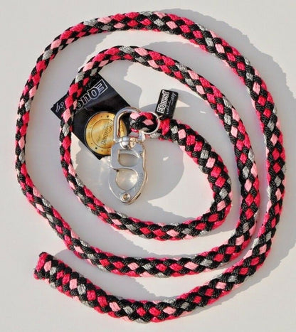 EQuest Führstrick ULTIMO mit Carathaken Nickel 12mm Dick 2m Lang