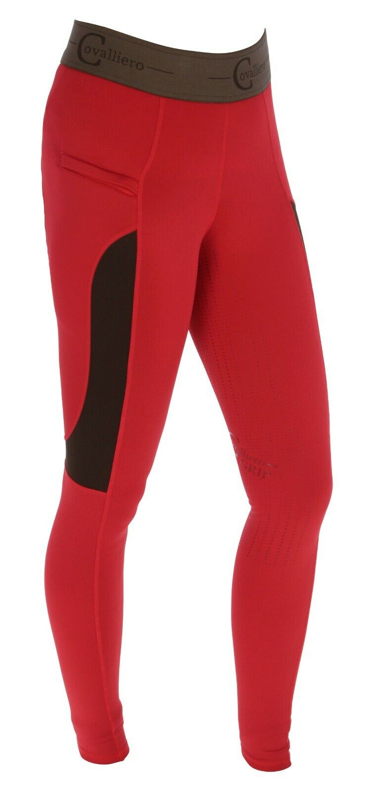Covalliero Reitleggings Herbst / Winter Winterreitleggings mit Handytasche