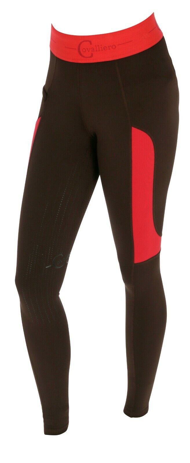 Covalliero Reitleggings Herbst / Winter Winterreitleggings mit Handytasche