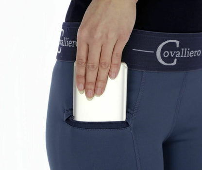 Covalliero Reitleggings Herbst / Winter Winterreitleggings mit Handytasche