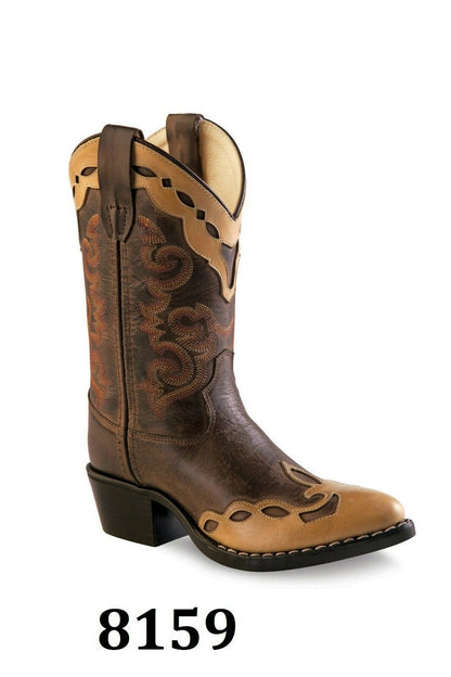 Old West Westernstiefel - Westernreitstiefel für Kinder und Jugendliche