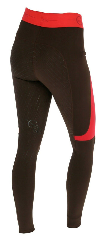Covalliero Reitleggings Herbst / Winter Winterreitleggings mit Handytasche