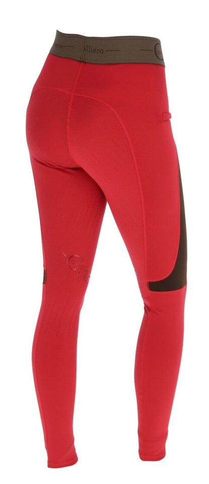 Covalliero Reitleggings Herbst / Winter Winterreitleggings mit Handytasche