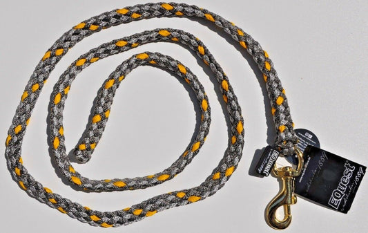 EQuest Führstrick ULTIMO mit Karabinerhaken Messing 12mm Dick 2m Lang