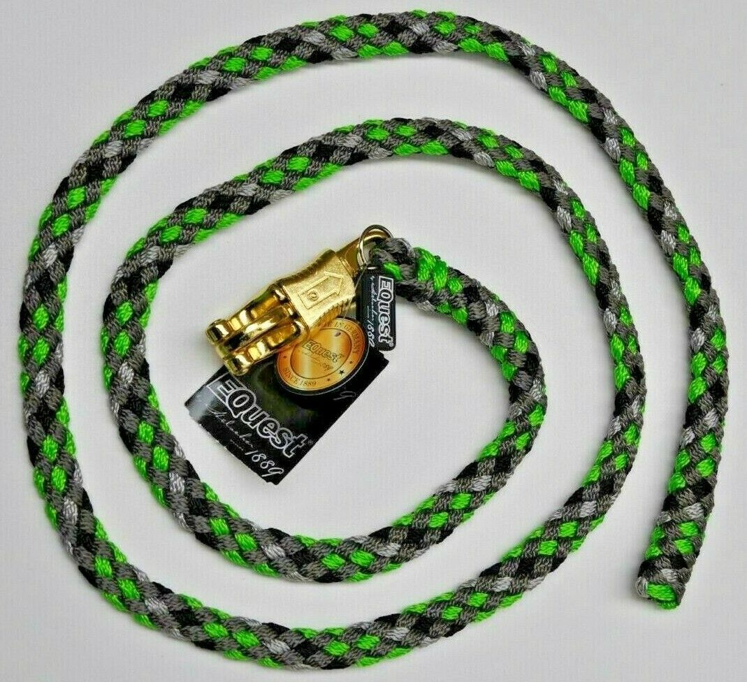 EQuest Führstrick ULTIMO mit Panikhaken  12mm Dick 2m Lang
