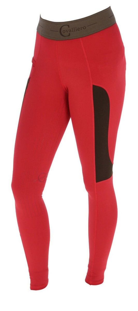 Covalliero Reitleggings Herbst / Winter Winterreitleggings mit Handytasche