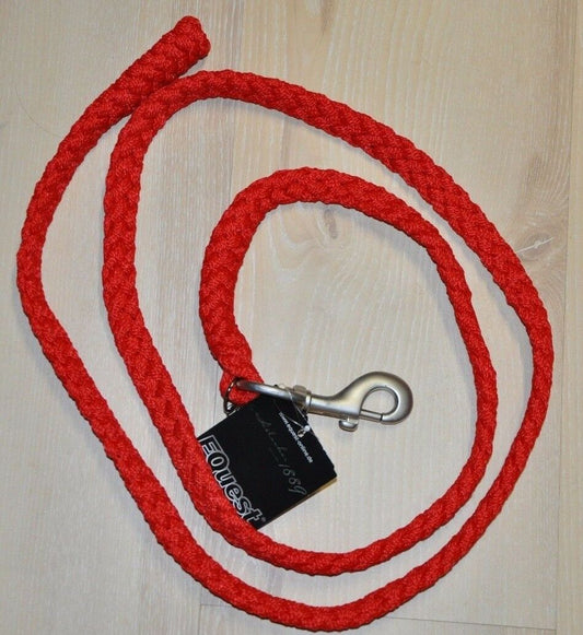 EQuest Führstrick ULTIMO mit Karabinerhaken ALU 12mm Dick 2m Lang