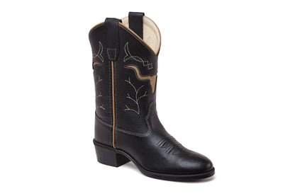 Old West Westernstiefel für Kinder und Jugendliche aus Leder