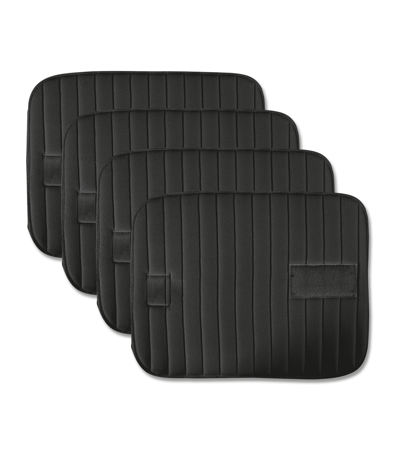 Waldhausen Bandagierkissen mit Klett, 4er Set in schwarz oder weiß