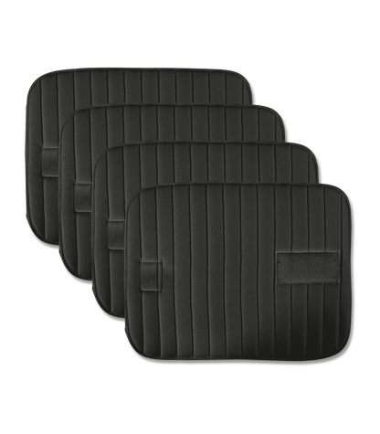 Waldhausen Bandagierkissen mit Klett, 4er Set in schwarz oder weiß