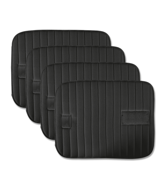 Waldhausen Bandagierkissen mit Klett, 4er Set in schwarz oder weiß
