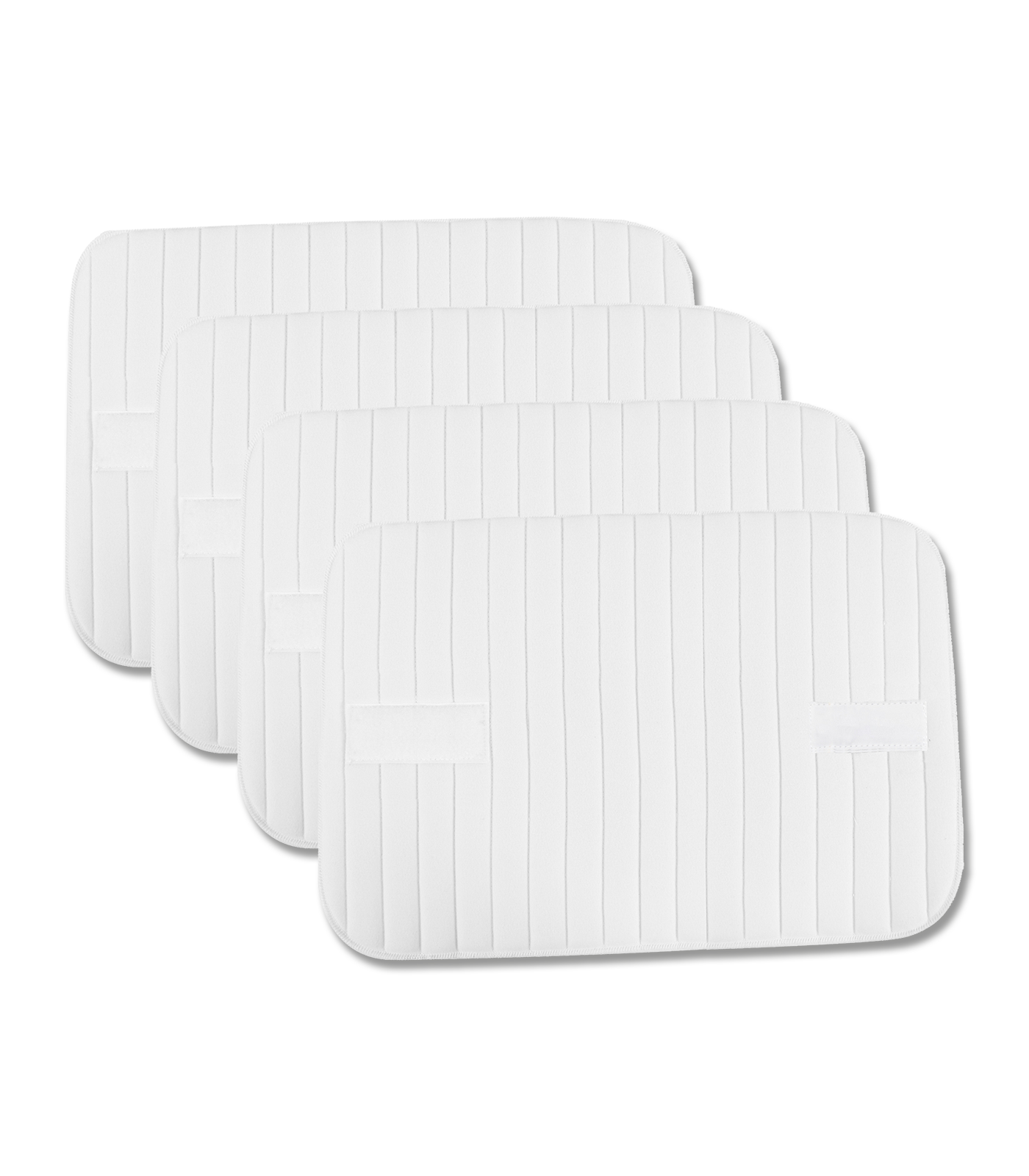 Waldhausen Bandagierkissen mit Klett, 4er Set in schwarz oder weiß