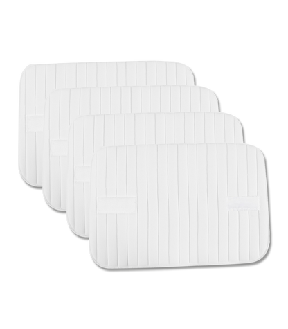 Waldhausen Bandagierkissen mit Klett, 4er Set in schwarz oder weiß