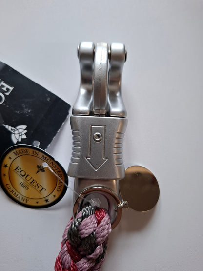 Equest Führstrick Ultimo mit Panikhaken Alu finish