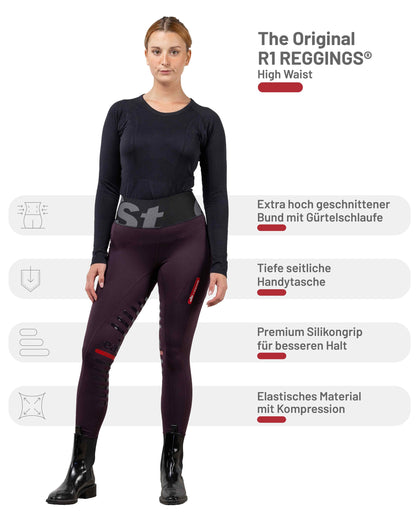 ea.st REGGINGS® R1 Highwaist, Reitleggings, Reithose