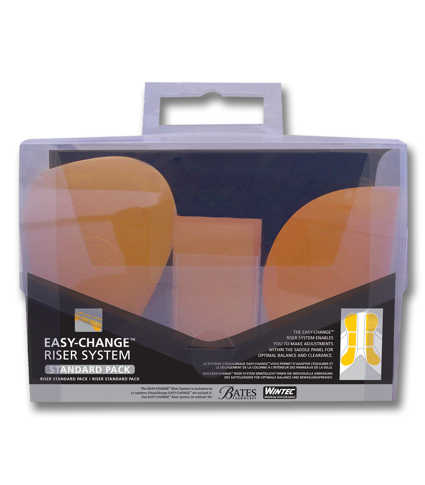 Waldhausen EASY-CHANGE- Riser Standard Set, Sattelzubehör