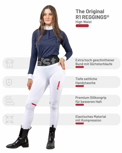 ea.st REGGINGS® R1 Highwaist, Reithose, Reitleggings