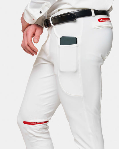 eaSt R2 Performance Men Reithose in weiß