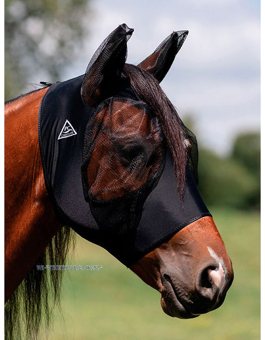 Professionals Choice Comfort Fit Flymask Fliegenmaske schwarz