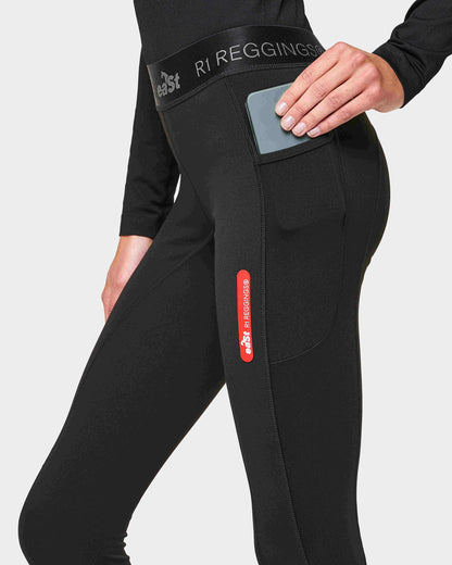 eaSt REGGINGS® R1 Leisure Reitleggings in schwarz