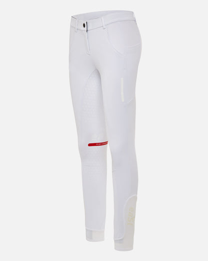 eaSt R2 Performance Dressage Reithose Dressur in weiß