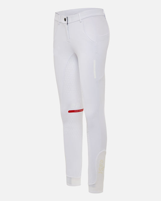 eaSt R2 Performance Dressage Reithose Dressur in weiß