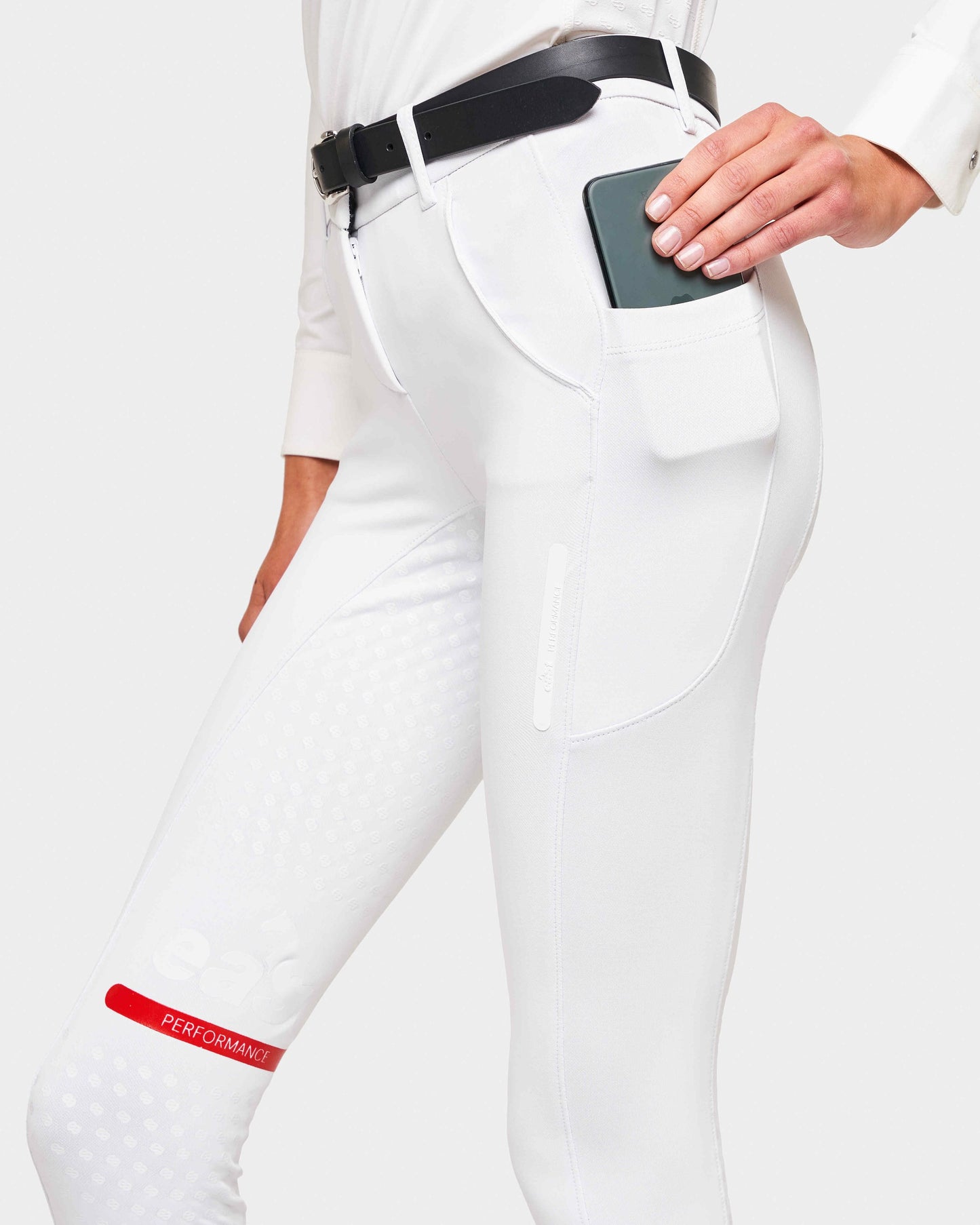 eaSt R2 Performance Dressage Reithose Dressur in weiß