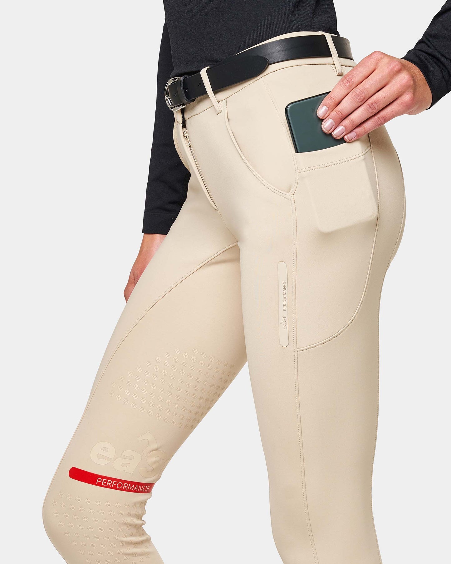 eaSt R2 Performance Jumping Reithose in almond