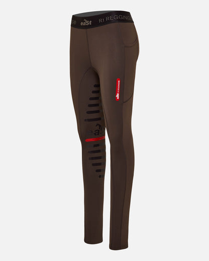 eaSt REGGINGS® R1 Reitleggings in Mocca braun