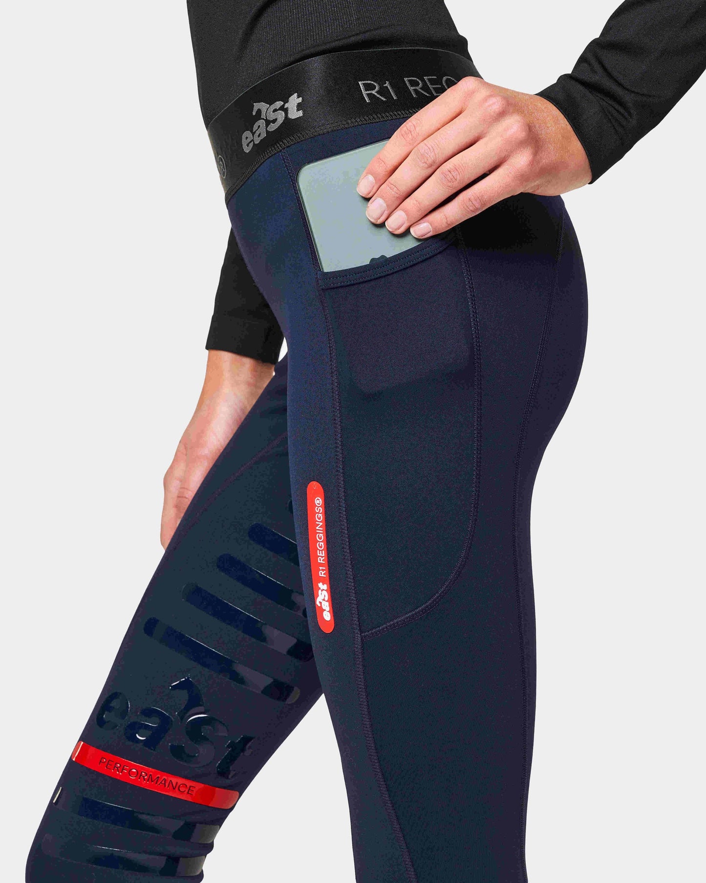 eaSt REGGINGS® R1 Reitleggings in Midnight blue