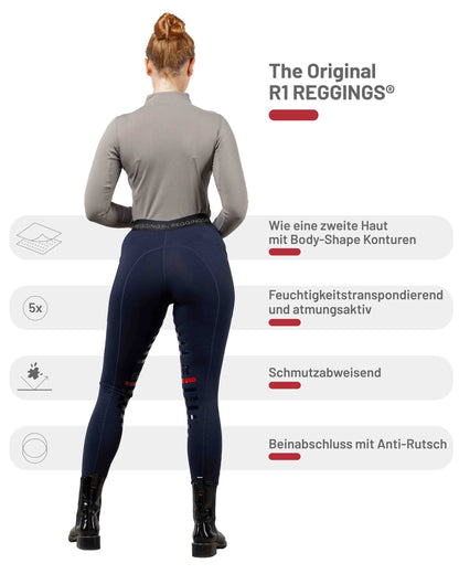 eaSt REGGINGS® R1 Reitleggings in Midnight blue