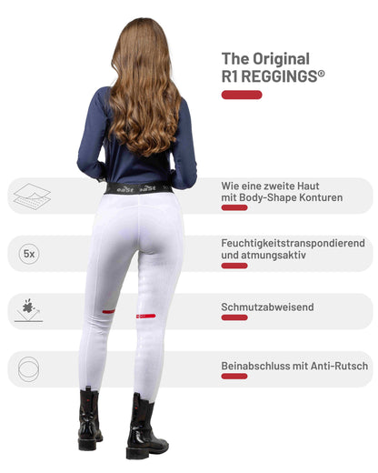 eaSt REGGINGS® R1 Reitleggings in weiß