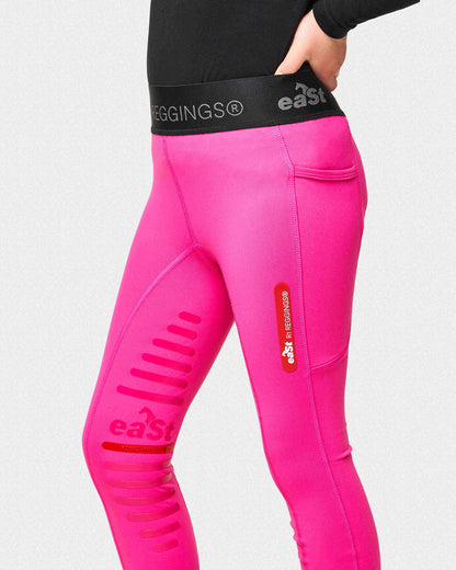 eaSt REGGINGS® R1 Kids Reitleggings in Rasberry