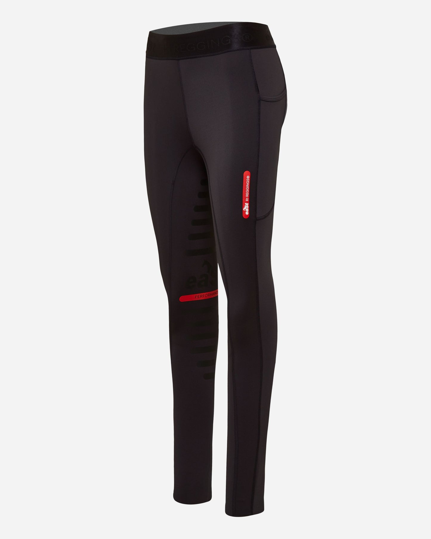 eaSt REGGINGS® R1 Mid Season Reitleggings in schwarz