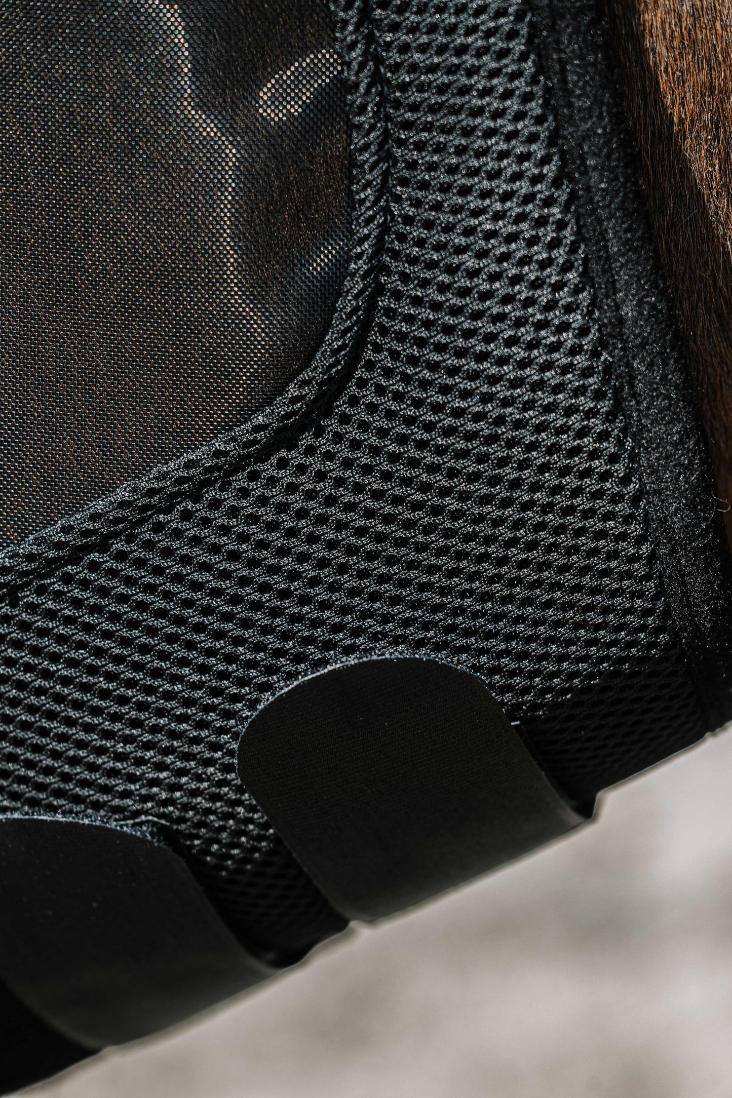Equitheme Mesh Fliegen-/UV-Maske + Nase Fliegenmaske