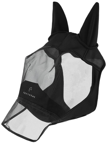Equitheme Mesh Fliegen-/UV-Maske + Nase Fliegenmaske